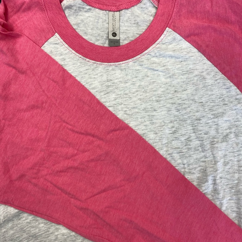 Next Level 3/4 sleeve raglan